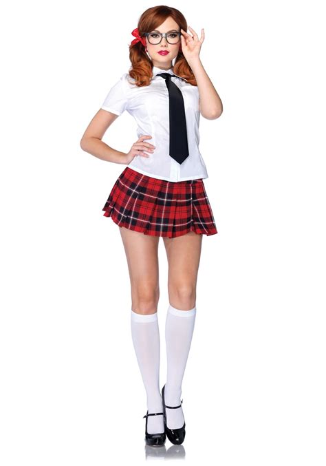 naughty school girl costume|School Girl Costumes .